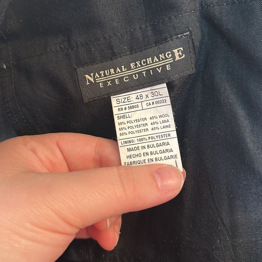 Men’s Big and Tall Suit Jacket and Pants - Picture 14 of 14